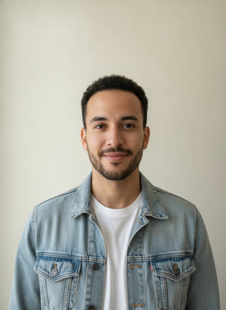 Test photo 1, an AI-made person